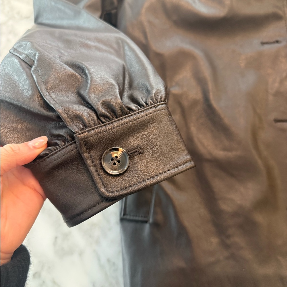Viral H&M Faux Leather Jacket - Picture 4 of 13
